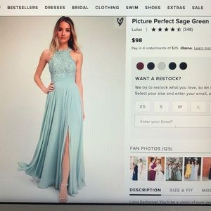 Lulus Picture Perfect Sage Green Lace Maxi Dress